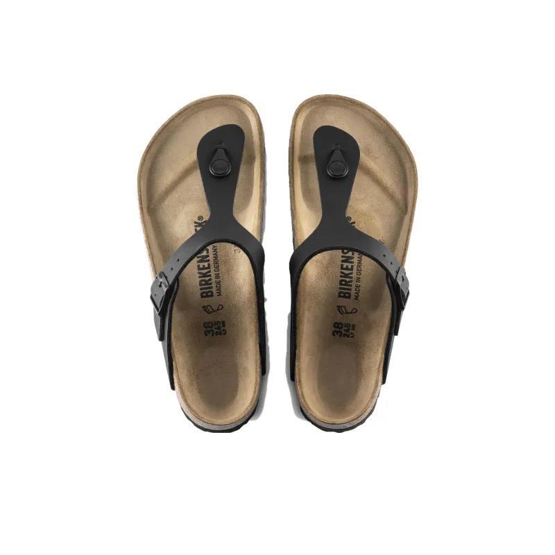 Birkenstock Gizeh Birko Flor 'Black'-3