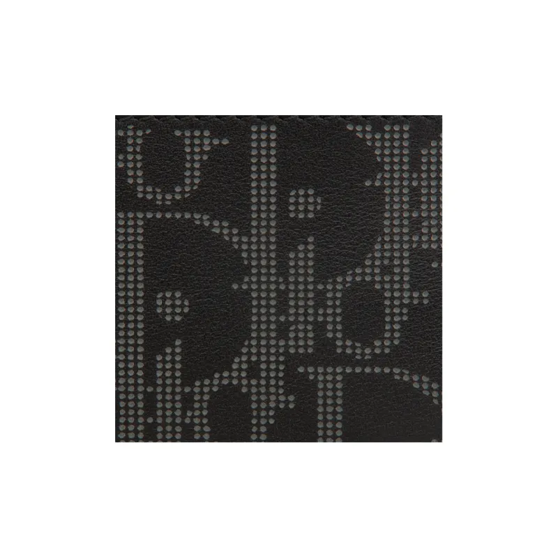 DIOR Cow Leather Card Holder Card Holder Men's Black-1