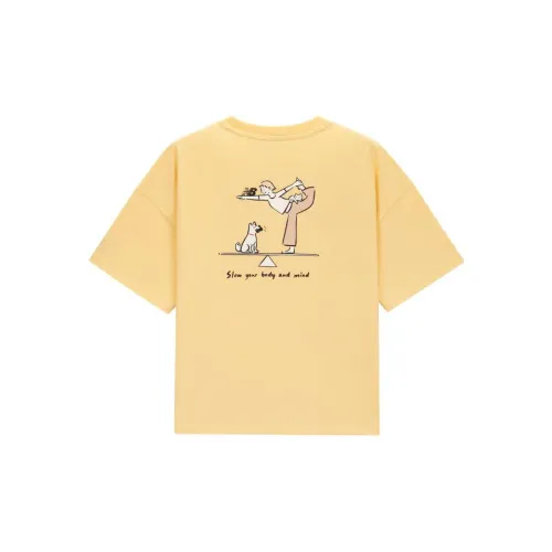 New Balance T-Shirts Women's Yellow