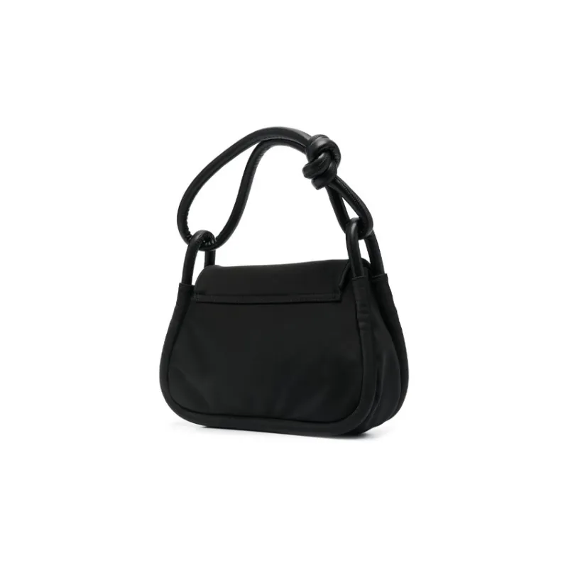 GANNI Knot Flap Over Shoulder Bag-1