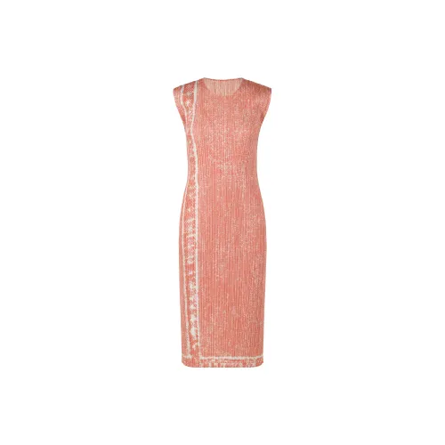 PLEATS PLEASE ISSEY MIYAKE Sleeveless Dresses Women's Pink