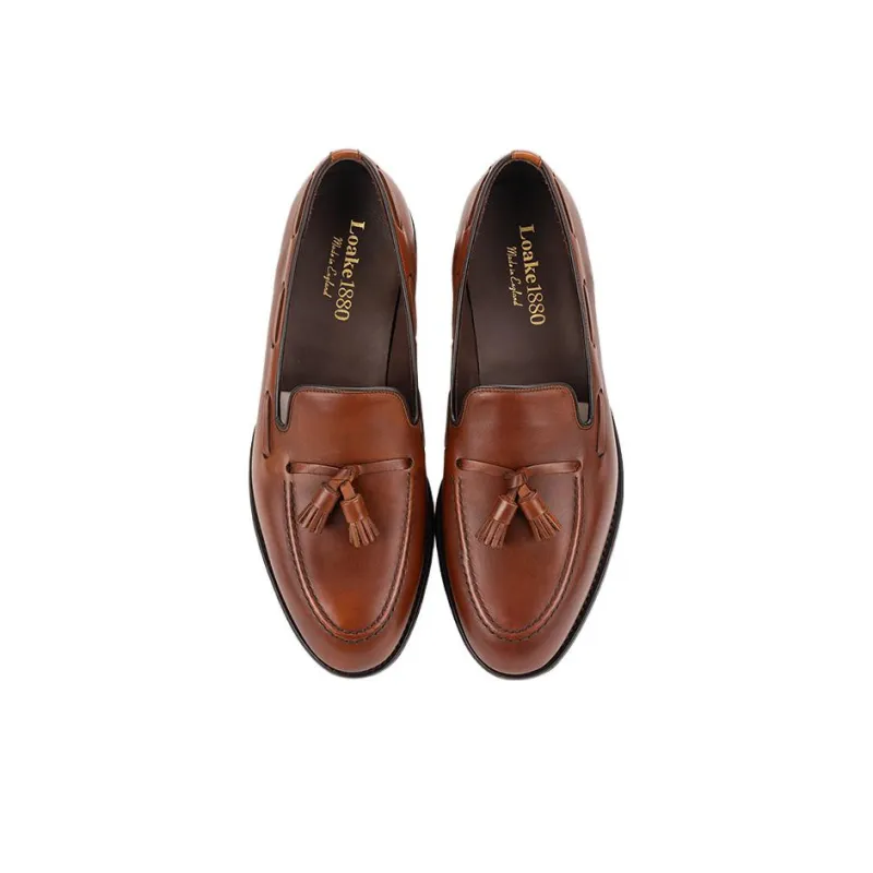 LOAKE Men's Casual Shoes Men Low Top Brown-2