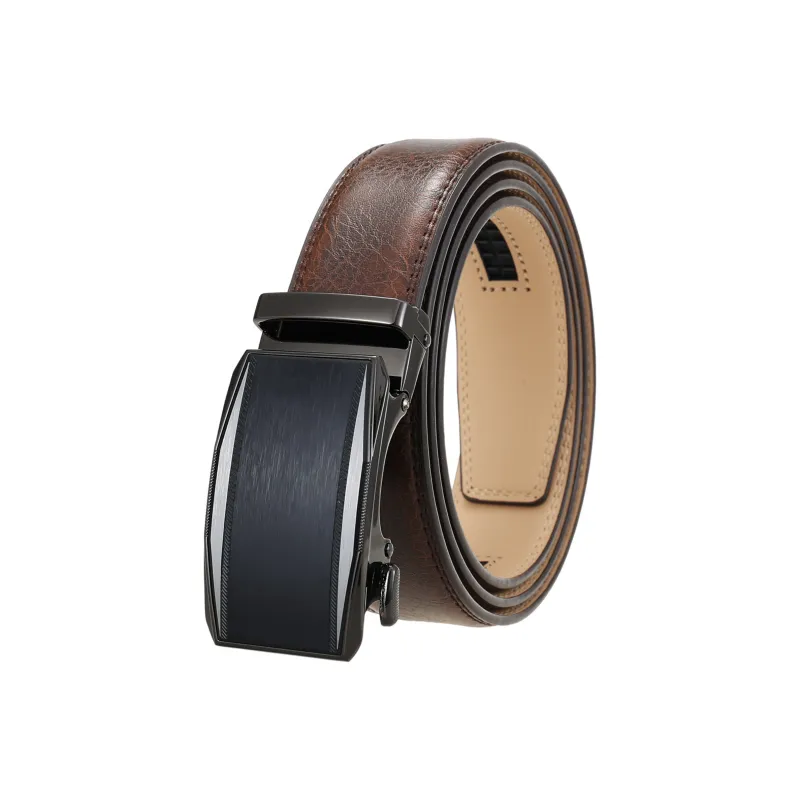 ALIEN BANG Cow Leather Leather Belts Men's Width  3.5cm-0