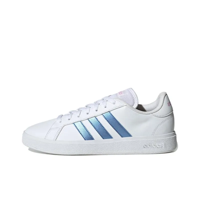 Adidas Neo Grand Court 2.0 'White Metallic Blue' Women's-0