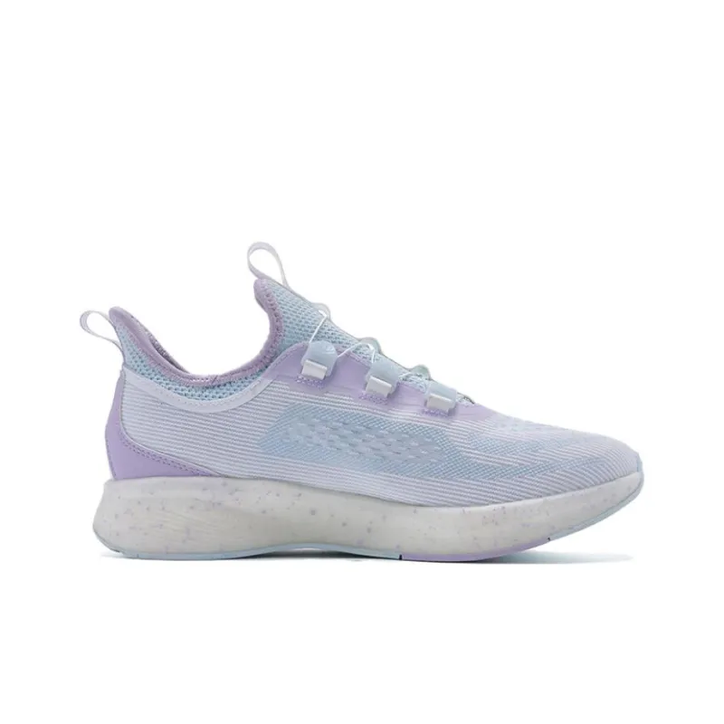 QIAODAN Bundle The Heart Anti-Slip And Wear-Resistant Lightweight Low-Top Running Shoes Women's Blue Purple-1