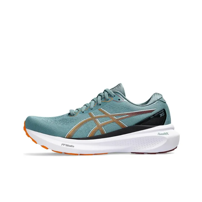 Asics Gel Kayano 30 Foggy Teal Bright Orange-0