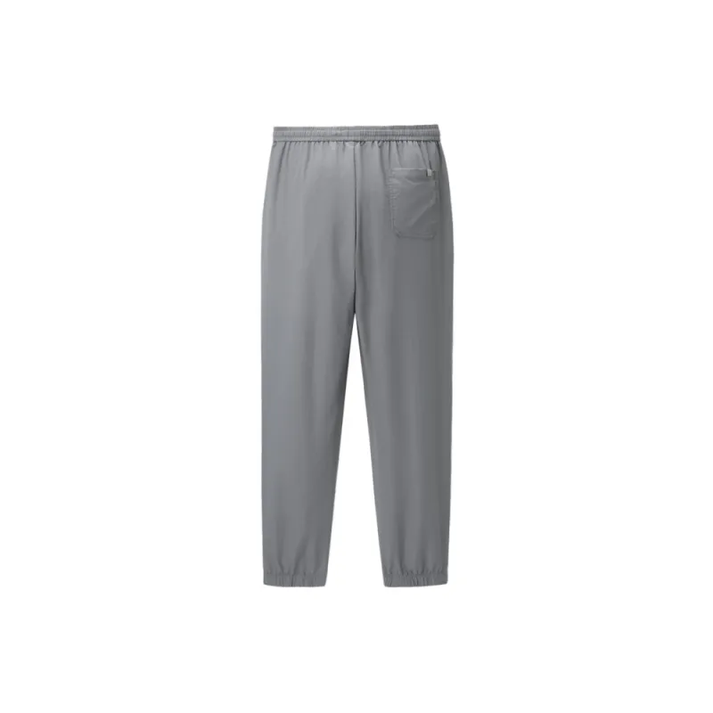 HLA Casual Pants Men Light Green Pattern E7-1