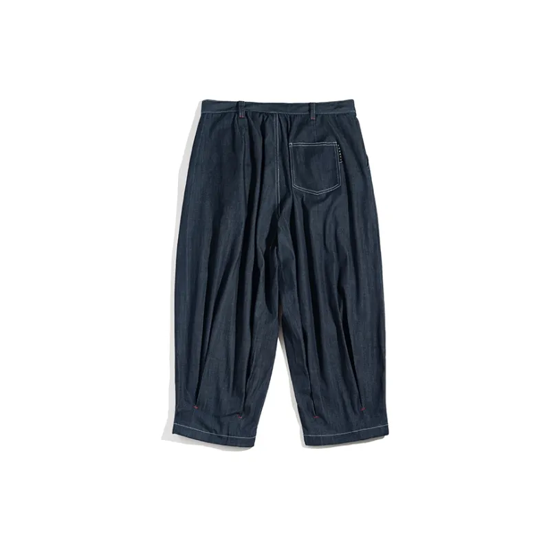 PHANTACI Casual Pants Men Blue-1
