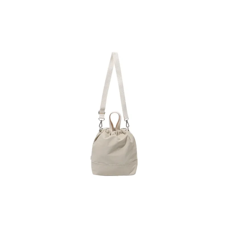 FILA Nylon Bucket Bag Handbag Shoulder Bag Crossbody Bag Regular Women's Light Gray-1