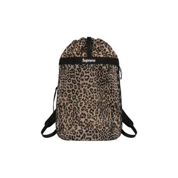 Supreme Nylon Backpack Regular Unisex Leopard Print