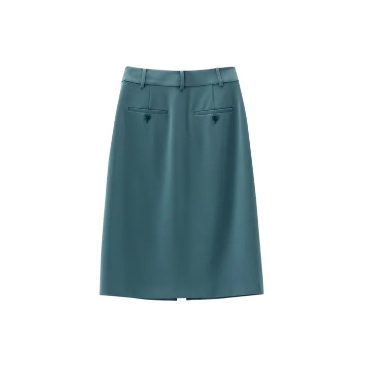 OVV Casual Long Skirts Women's Lake Blue 08-1