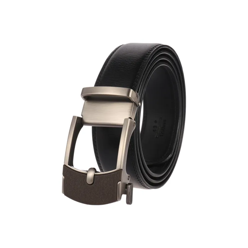 ALIEN BANG Cow Leather Leather Belts Men's Width 3.5CM-0