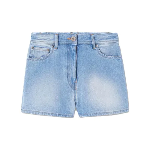 VERSACE Casual Shorts Women's Dodger Blue