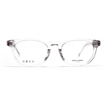 SAINT LAURENT Plate Frame Irregular Shape Eyeglass Frames Unisex