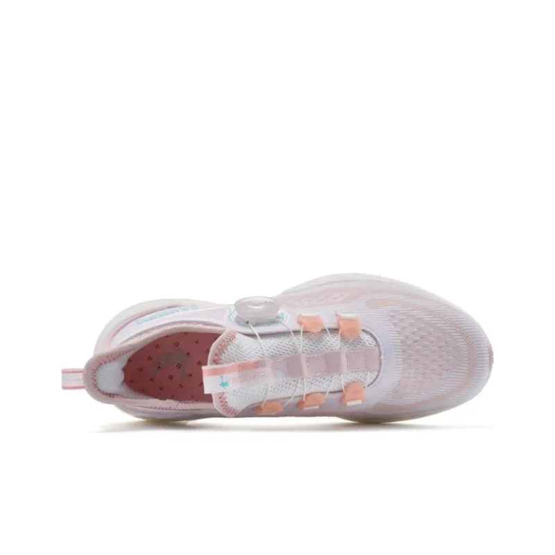 QIAODAN Bundle The Heart Anti-Slip And Wear-Resistant Breathable Low-Top Running Shoes Women's Cloud Pink-4