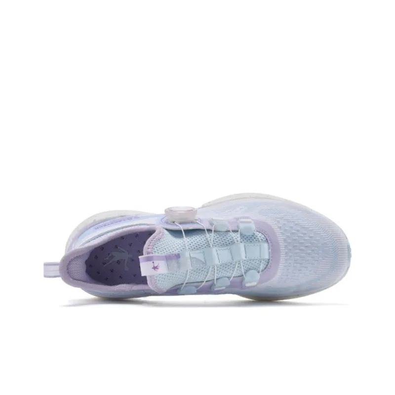 QIAODAN Bundle The Heart Anti-Slip And Wear-Resistant Lightweight Low-Top Running Shoes Women's Blue Purple-4