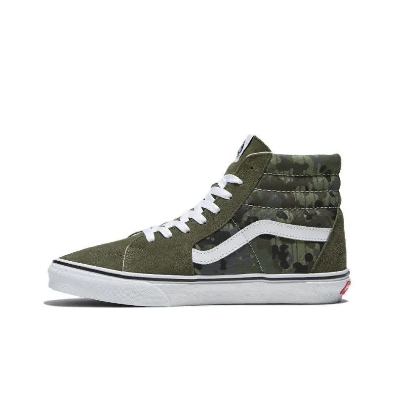 Vans SK8 Hi 'Rain Camo Green' Sneakers-0