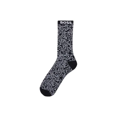 HUGO BOSS Men Knee-high Socks