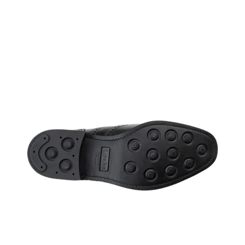 LOAKE Dress Shoes Men Low Top Black-4