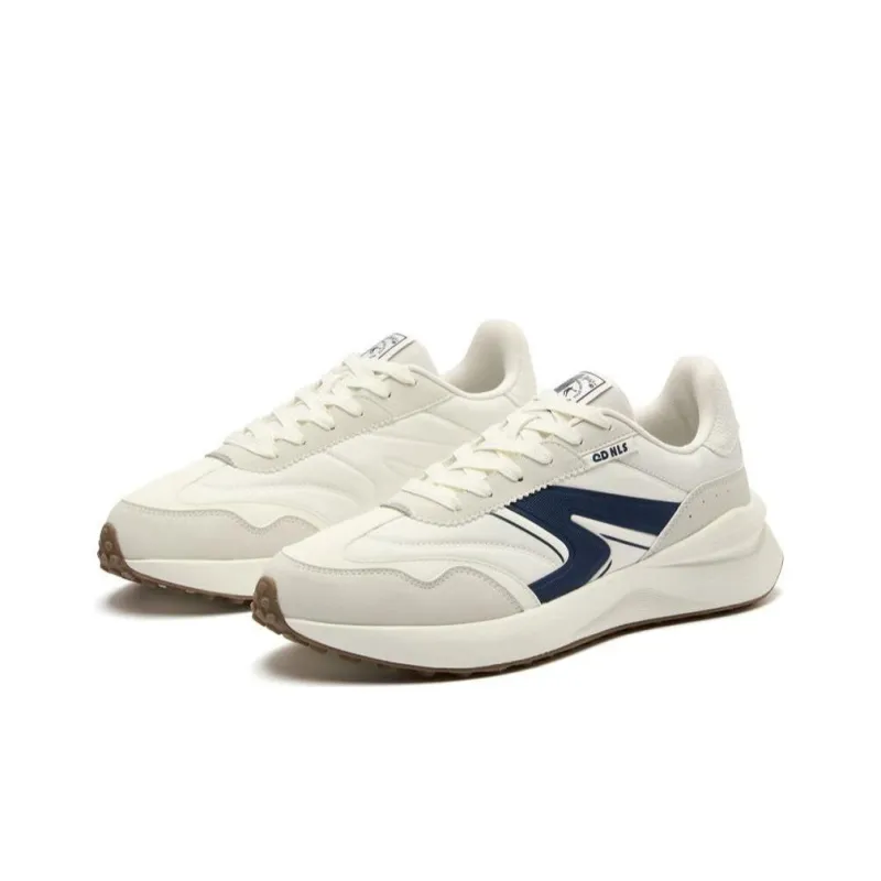 QIAODAN White 2.0 Height Increasing Rebound Low Top Q LITESPEED Technology Casual Running Shoes Men's Blue White-2