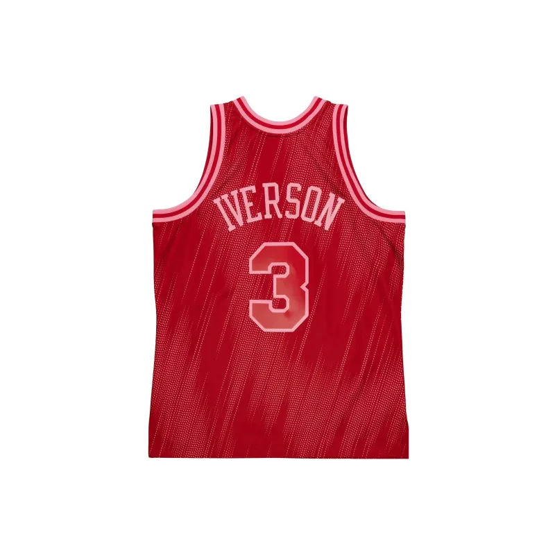 Mitchell Ness Basketball Jerseys Men Red-1