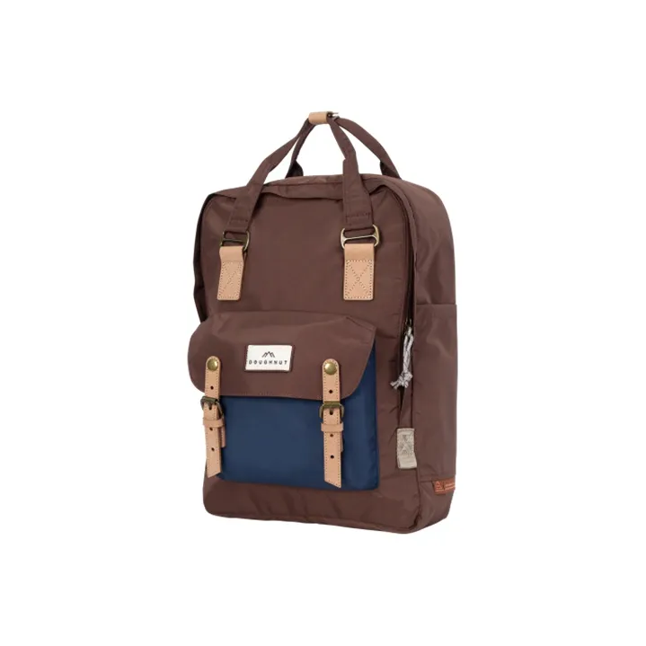 Doughnut Polyester Picnic Bag Backpack Large Size Unisex Dark Blue-9