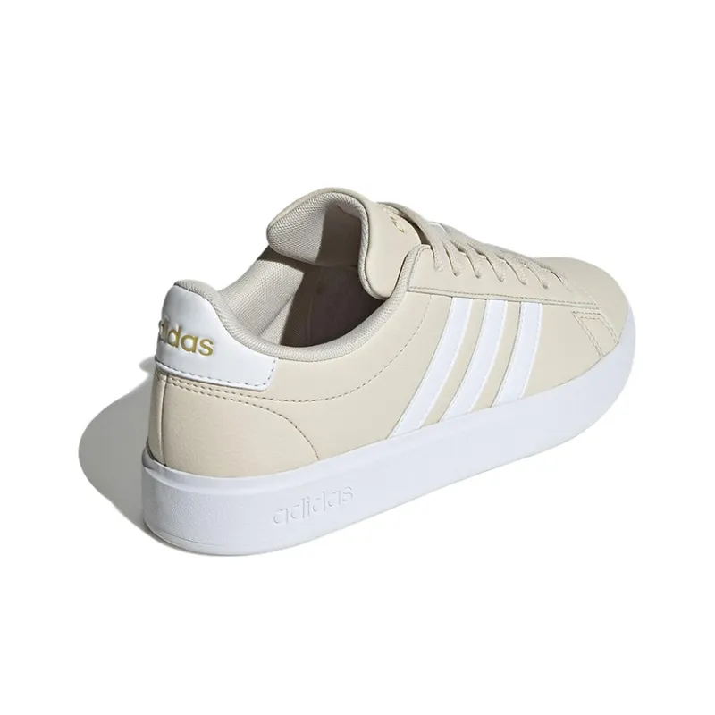 Adidas Grand Court 2.0 Sneakers 'Beige White' Women's-3
