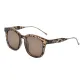 Leopard Print Frame with Tea Brown Lens	