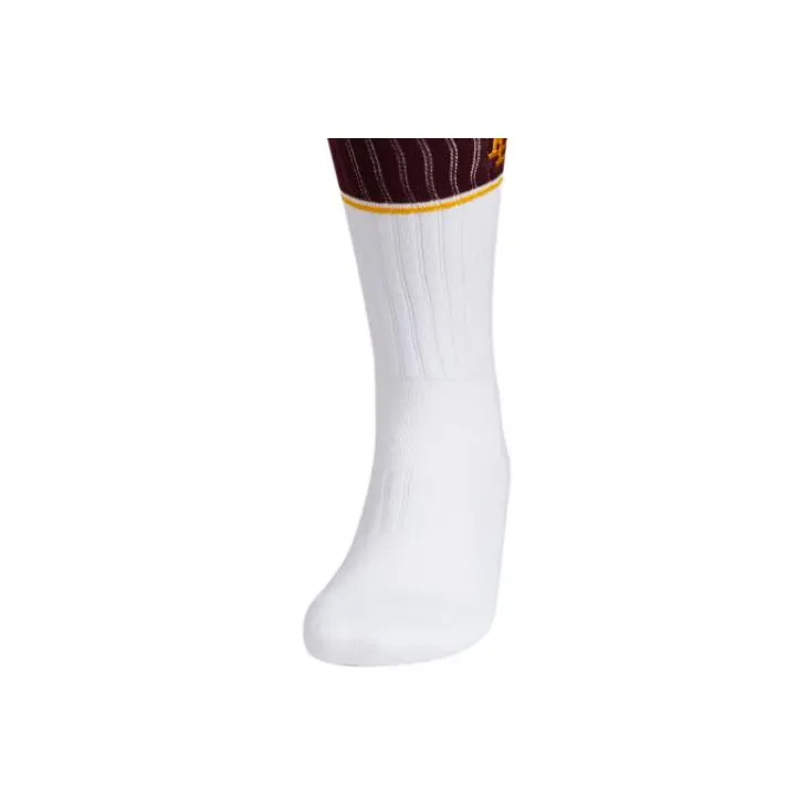 Adidas X Eric Emanuel Asu Arizona Sun Devils Midnight Madness Crew Socks White-1
