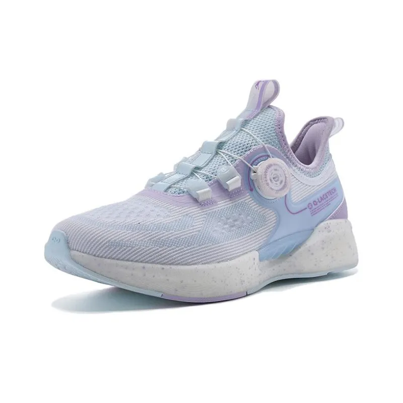 QIAODAN Bundle The Heart Anti-Slip And Wear-Resistant Lightweight Low-Top Running Shoes Women's Blue Purple-2