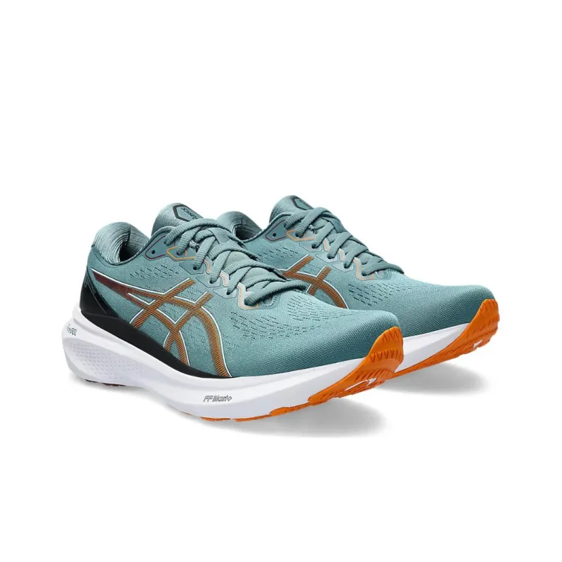 Asics Gel Kayano 30 Foggy Teal Bright Orange-2