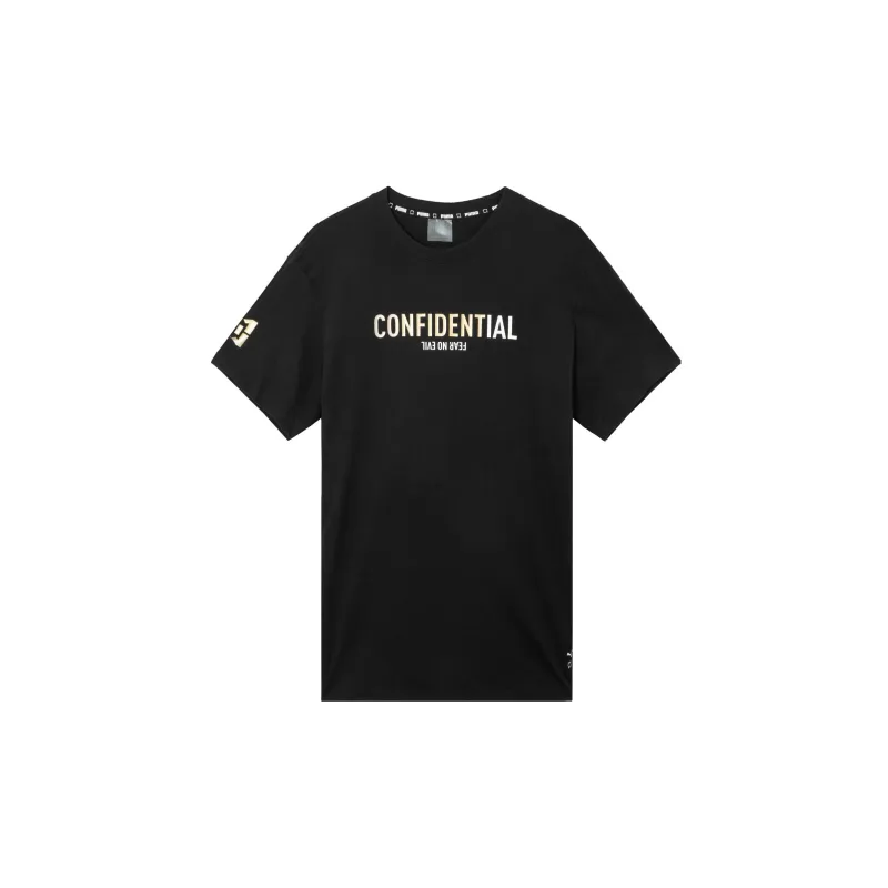 PUMA X Mikey Confidential 2 T Shirts Men Black-1