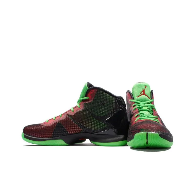 Jordan Super.Fly 4 Black/Gym Red Green Pls Infrared 23-2