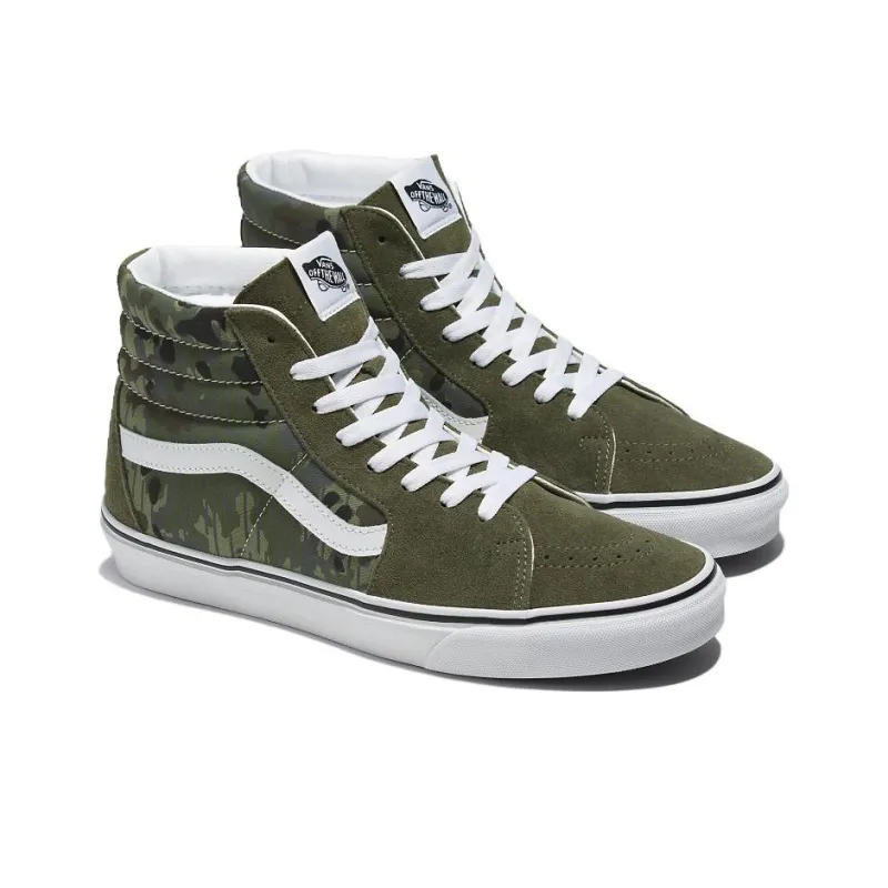 Vans SK8 Hi 'Rain Camo Green' Sneakers-1