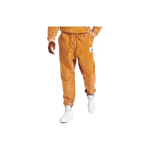 Jordan Flight Knit Sweatpants Men Orange