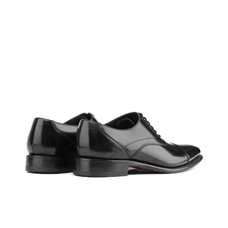 LOAKE Dress Shoes Men Low Top Black-3