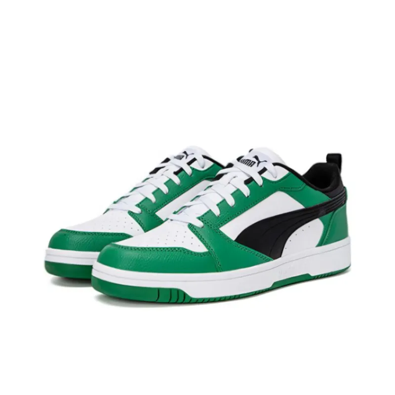 PUMA Rebound V6 Low 'Archive Green Black'-1