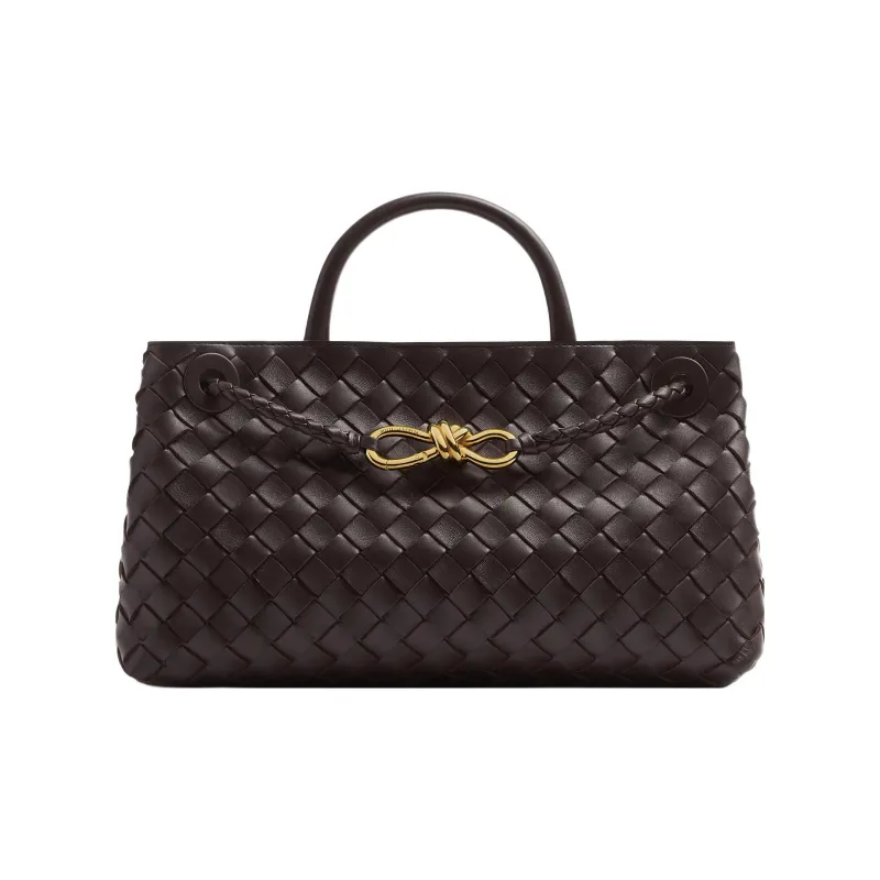 Bottega Veneta Small East/West Andiamo Fondant-0