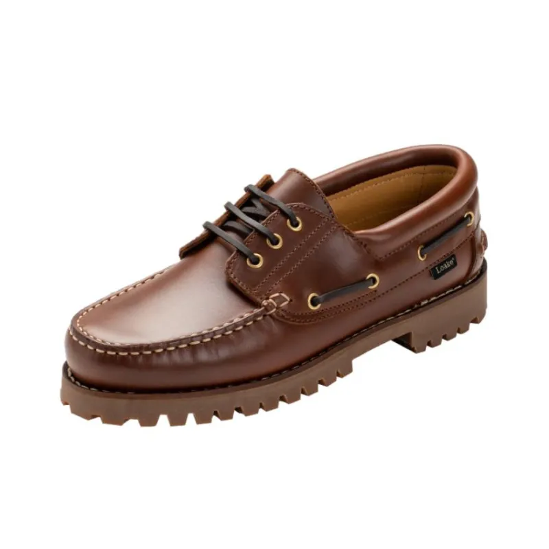 LOAKE Men's Casual Shoes Men Low Top Brown-2