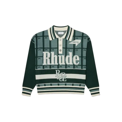 RHUDE Sweaters Men Green