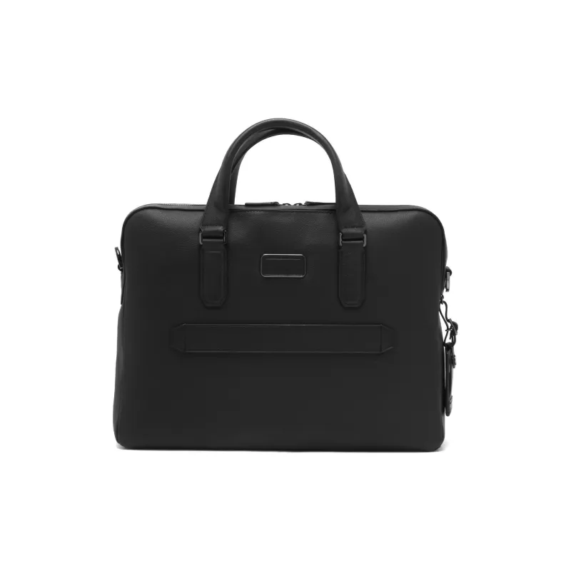 TUMI Cow Leather Shoulder Bag Crossbody Bag Handbag Regular Men's Black-0