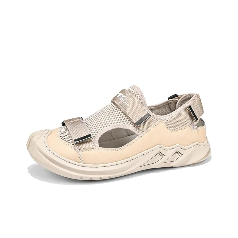 G.N.SHIJIA Casual Shoes Men Low Top Black/Beige-7