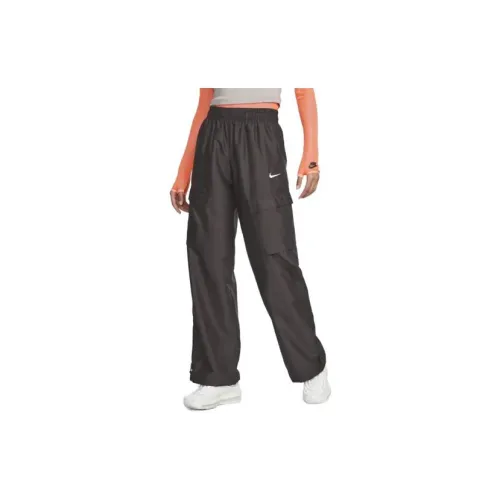 Nike Knitted Sweatpants Women's Velour Brown