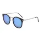 Black Frame with Colorful Blue Lens