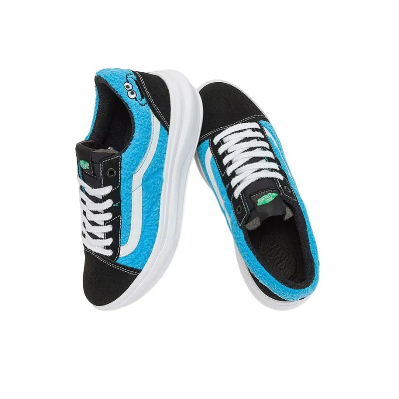 Old Skool Sesame Street X Vans Overt Comfycush 'Cookie Monster'-2
