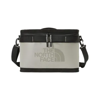 THE NORTH FACE Polyester Shoulder Bag Crossbody Bag Medium Size Unisex Gray/Black