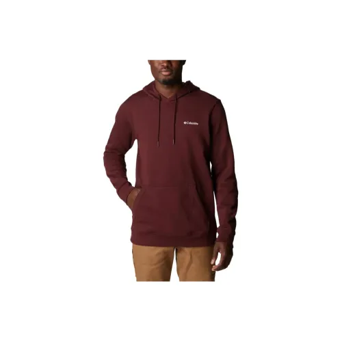 Columbia Sweatshirts Men Burgundy