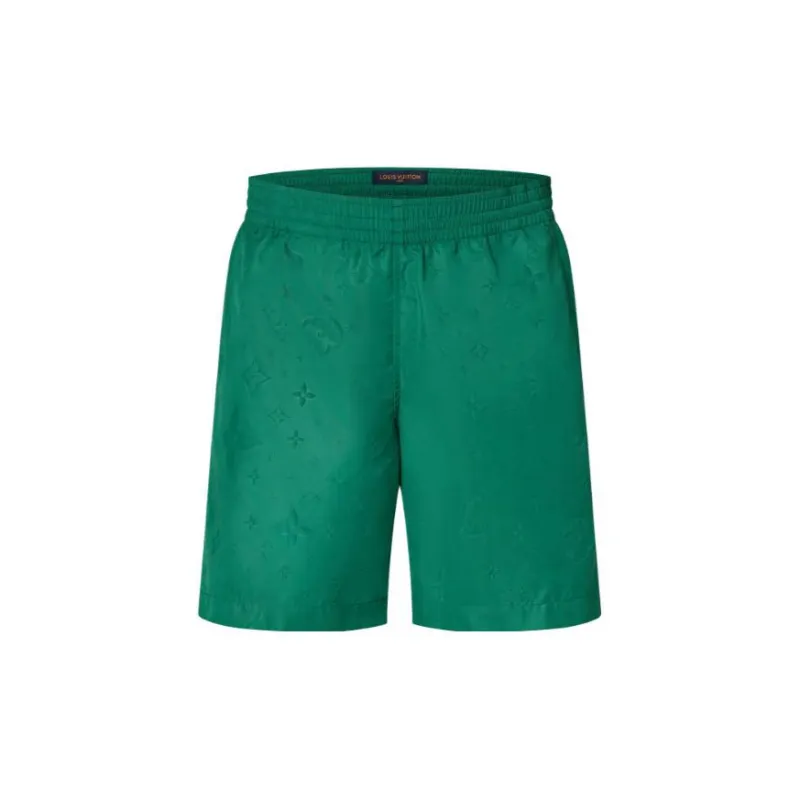 LOUIS VUITTON Casual Shorts Men's Green-0