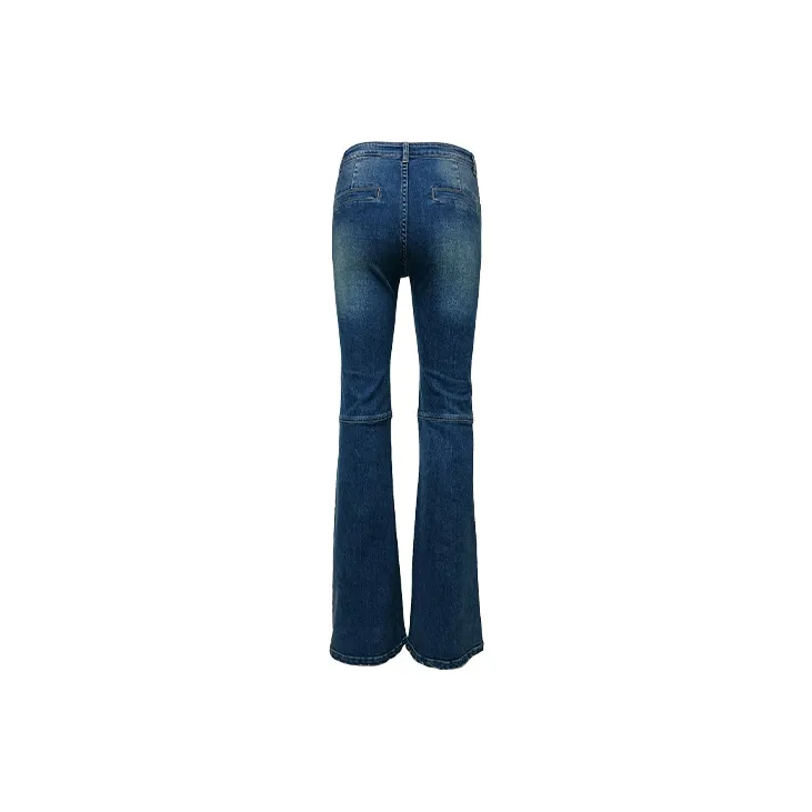 Gyokuu Jeans Women's Dark Blue-1