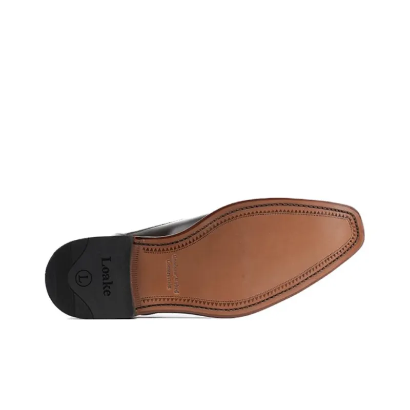 LOAKE Dress Shoes Men Low Top Black-4